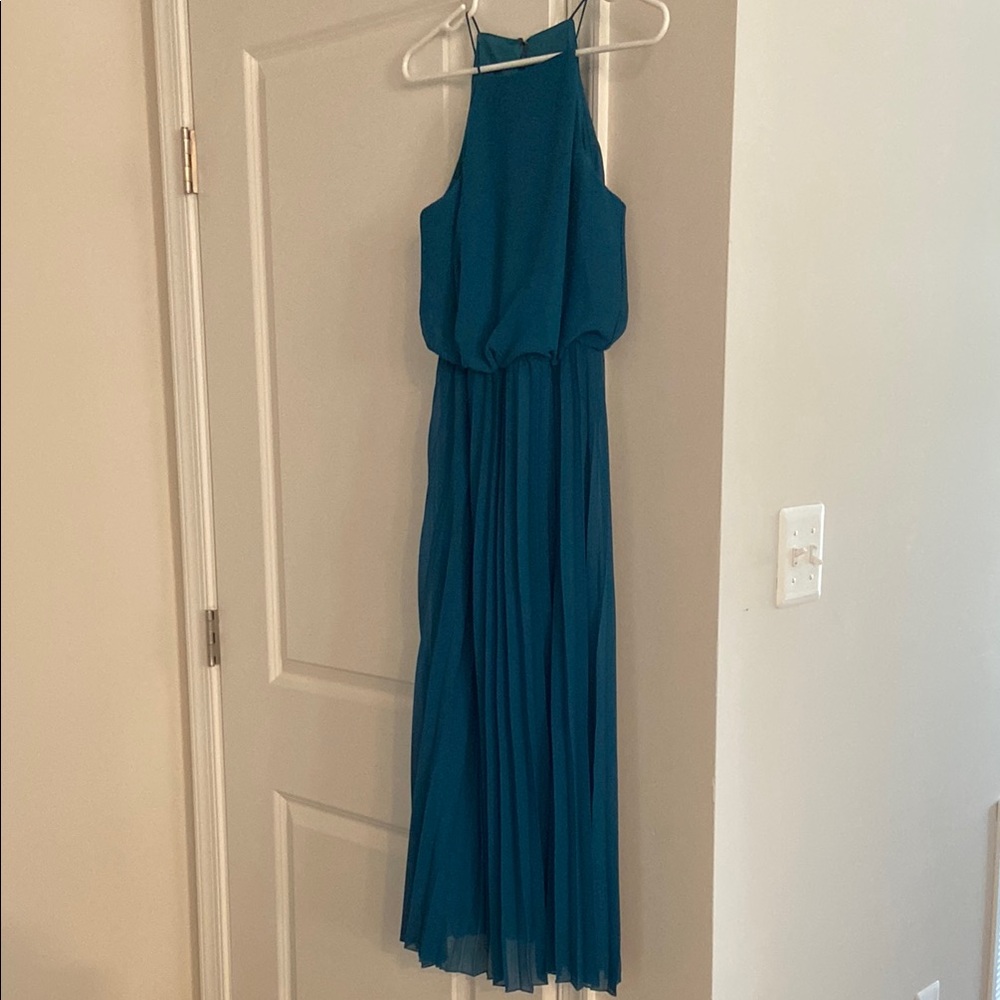 Sam Edelman Teal Blue Midi Dress